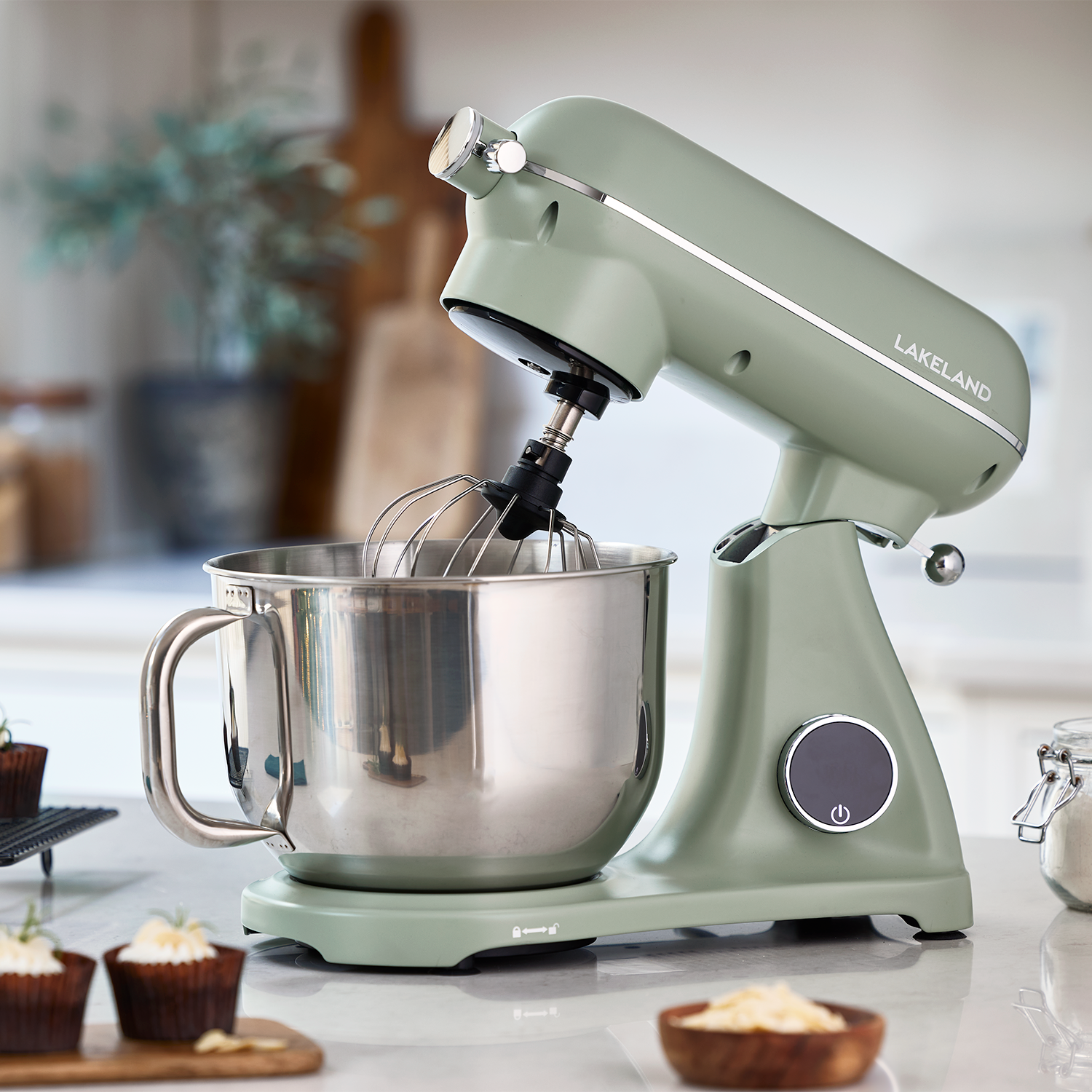 Lakeland Deluxe 6.5 Litre Stand Mixer Sage