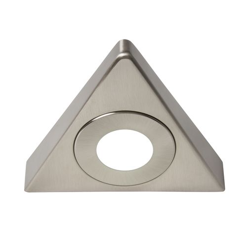 Grai 3 Watt LED Triangle CCT Under Cabinet Light - Satin Nickel