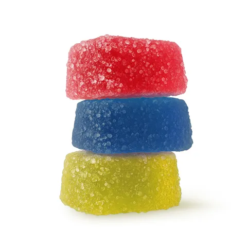 Image of 200mg D8, D9, THCP, Mushroom Blend Gummies - Mixed Fruits - Chill Extreme