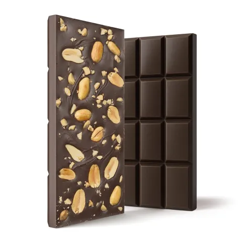 600mg Dark Chocolate & Peanuts Bar – Delta 8 – Chill Plus