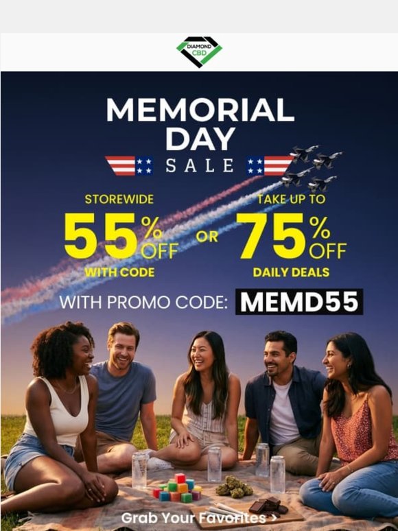💚 Memorial Day Stragglers: 55% OFF Secret Sale