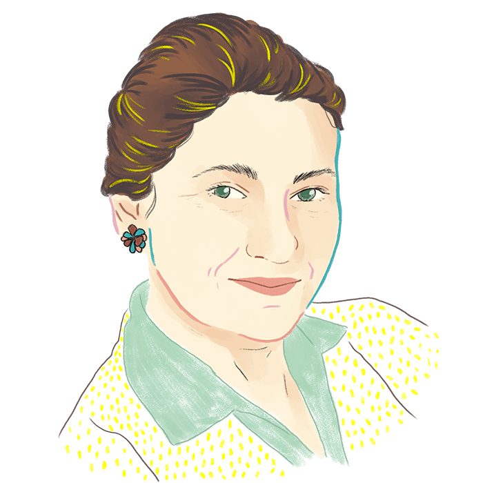 Illustration de Simone Veil