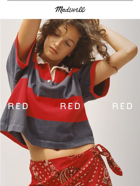 Summer reds that pop
