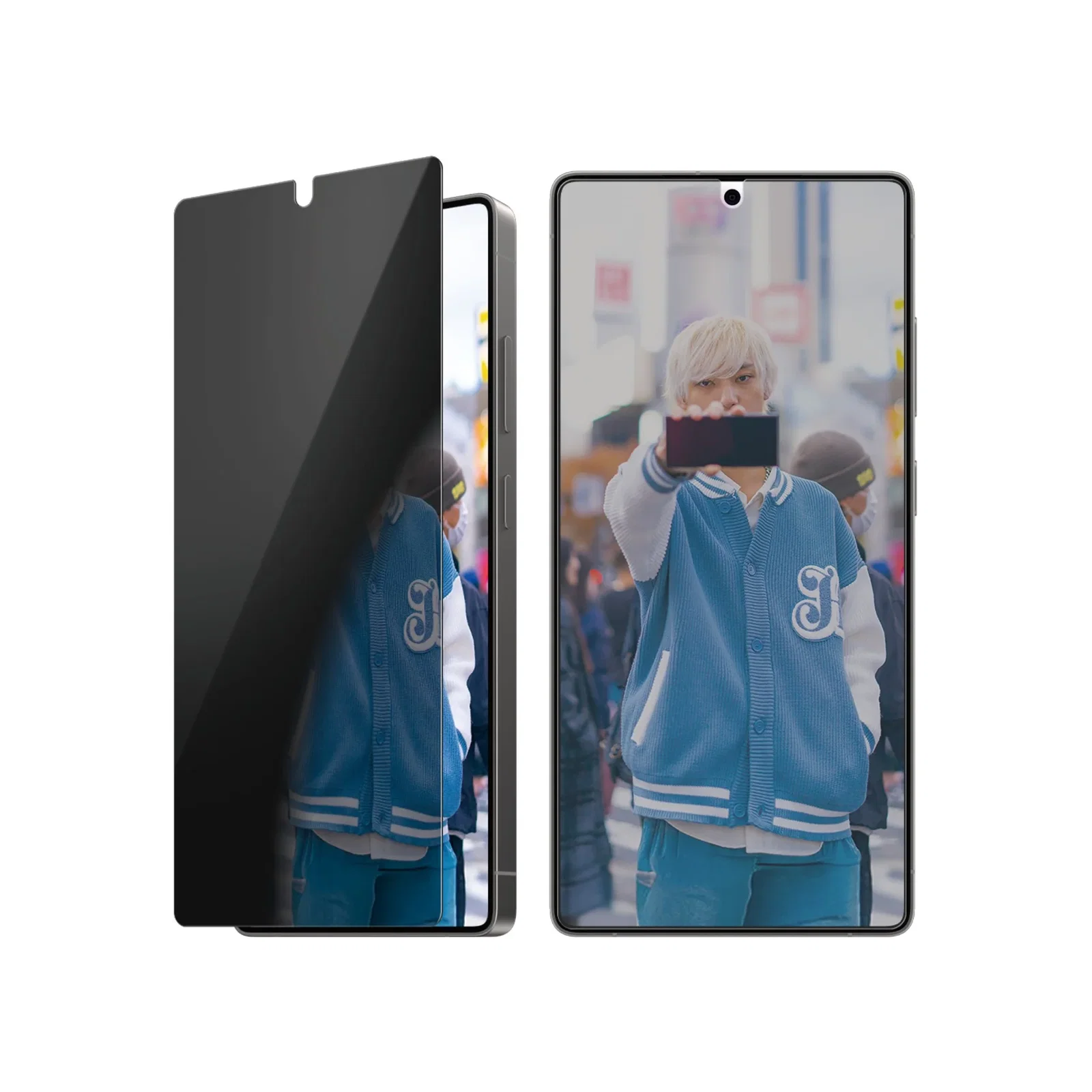 Image of PanzerGlass® Privacy Displayschutz Samsung Galaxy S25 Ultra | Ultra-Wide Fit