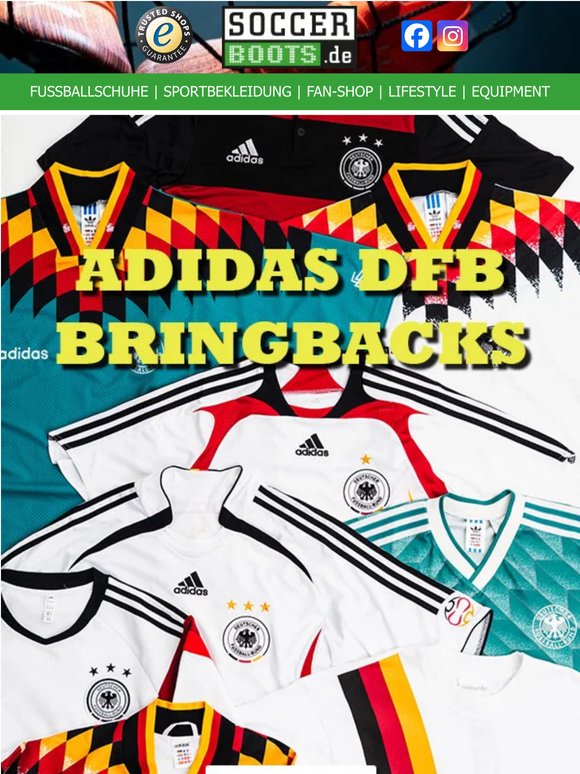 Jetzt erhältlich: adidas DFB Bringback Jerseys 🤩