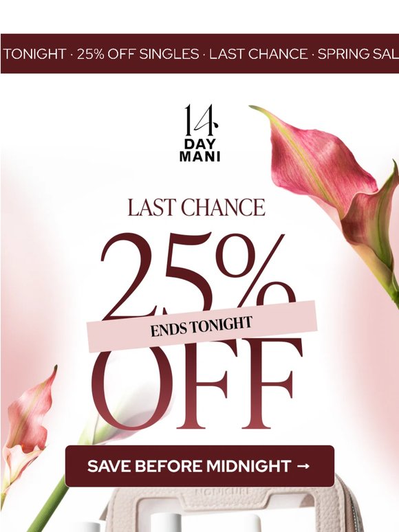 This Is Your Final Chance!