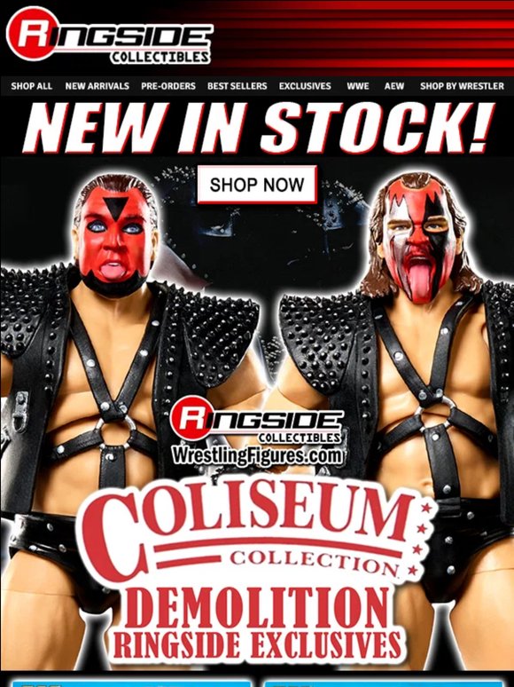 🚨 Demolition Coliseum Ultimates New In Stock!