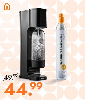 Sodawater maker voor 44.99