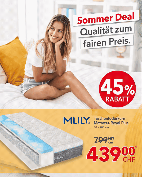 MLILY Royal Taschenfederkernmatratze