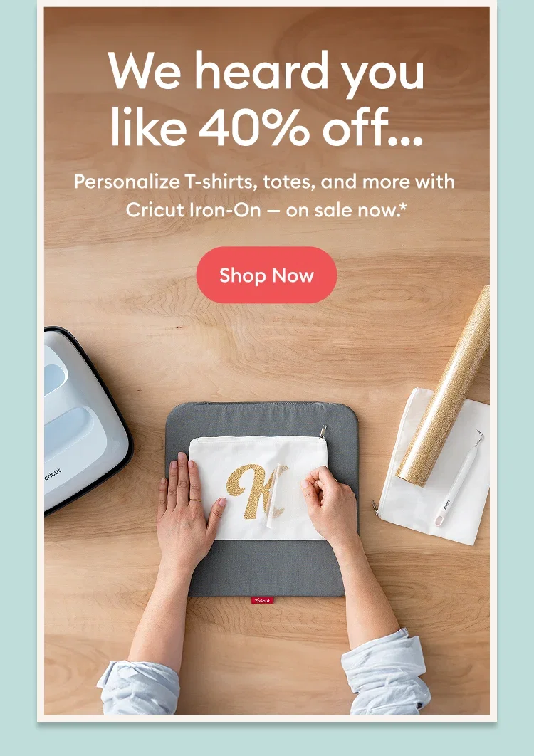 We heard you like 40% off...