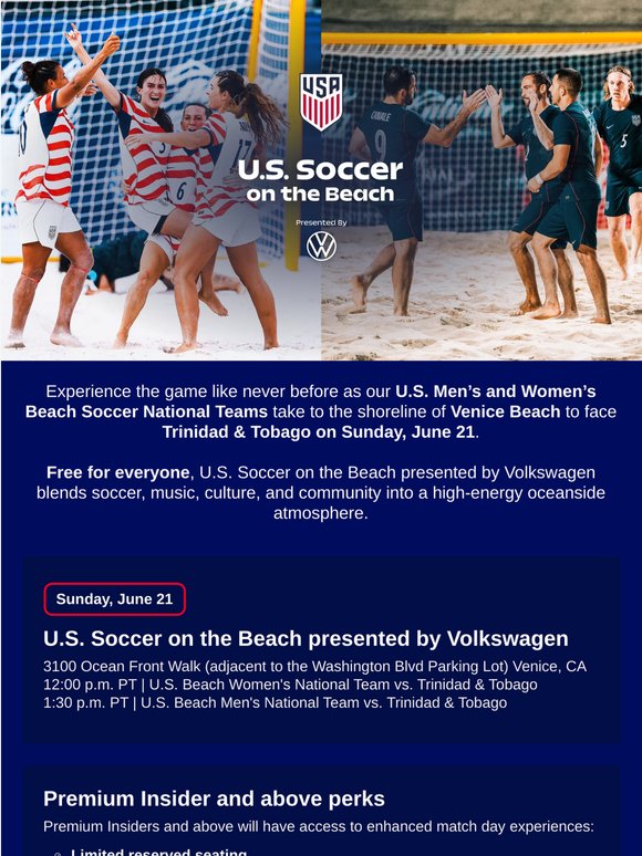 Sun, sand + beach soccer 🏝️