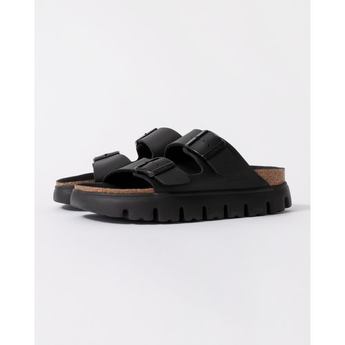 Birkenstock Papillio Arizona Chunky Womens Birko-Flor Sandals - Black/Black