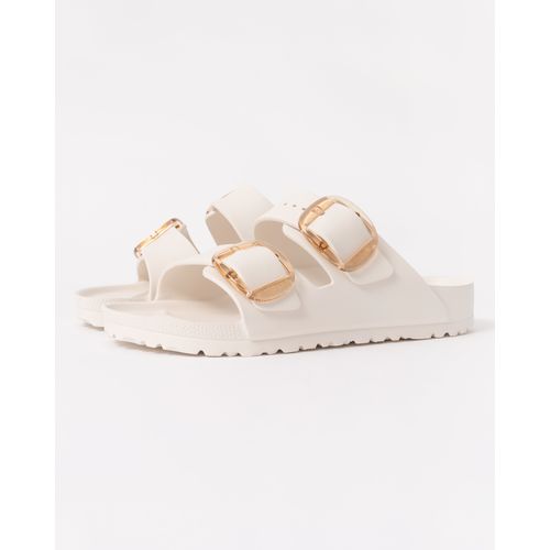 Birkenstock Arizona Big Buckle Womens EVA Sandals - Eggshell