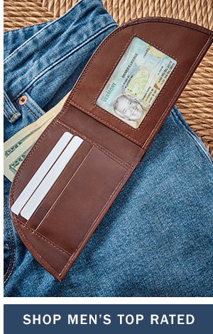 Shop Men's Top Rated. Men's Front-Pocket Leather Wallet