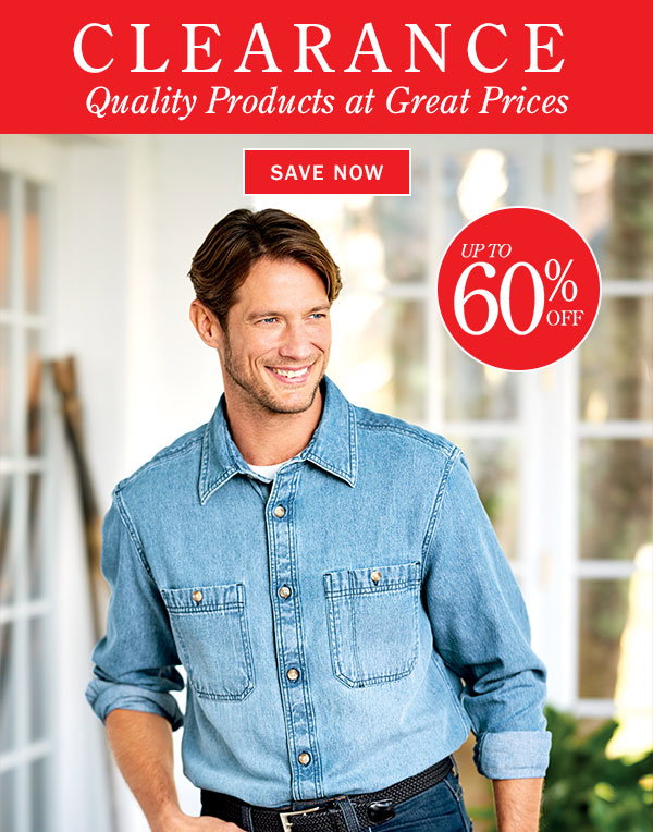 Clearance. Quality Products at Great Prices Up To 60% Off. Save Now. Sale: Orton Brothers Riverwash Denim Shirt