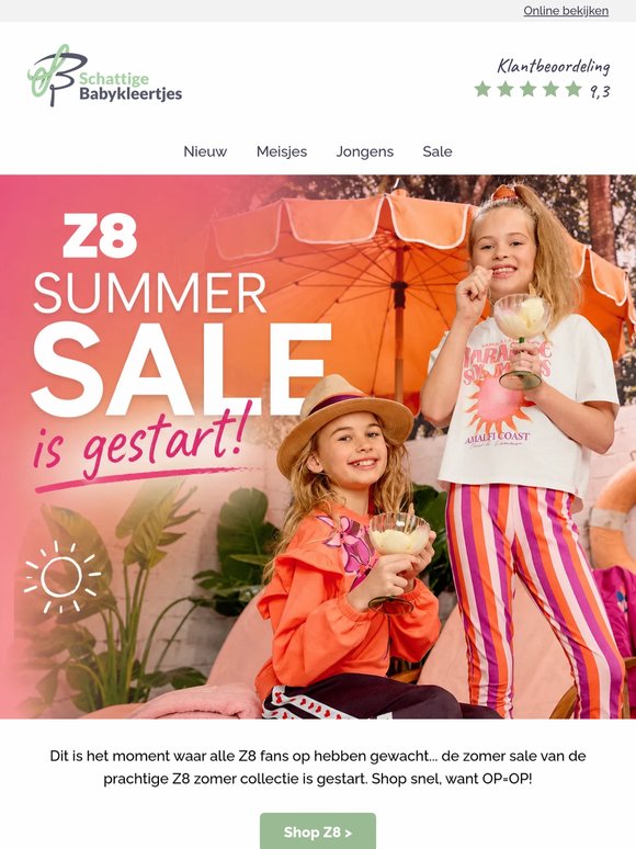 ALERT 🔸 Z8 Sale is gestart