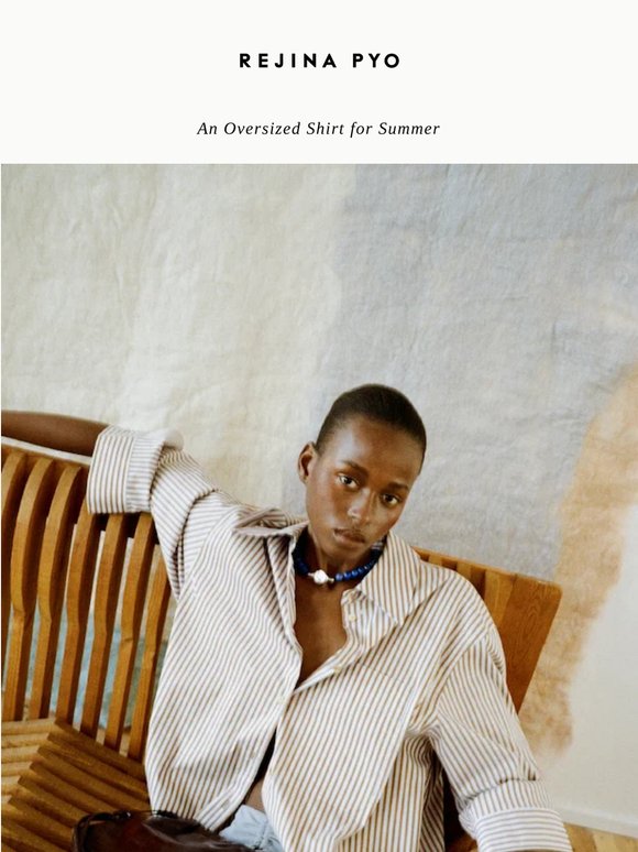 An Oversized Shirt for Summer
