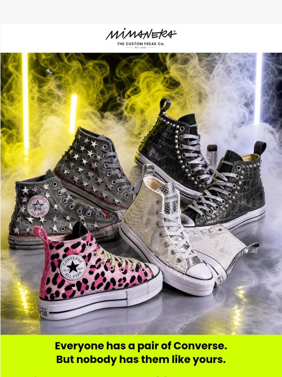 New In from Converse: New styles out now ⚡️