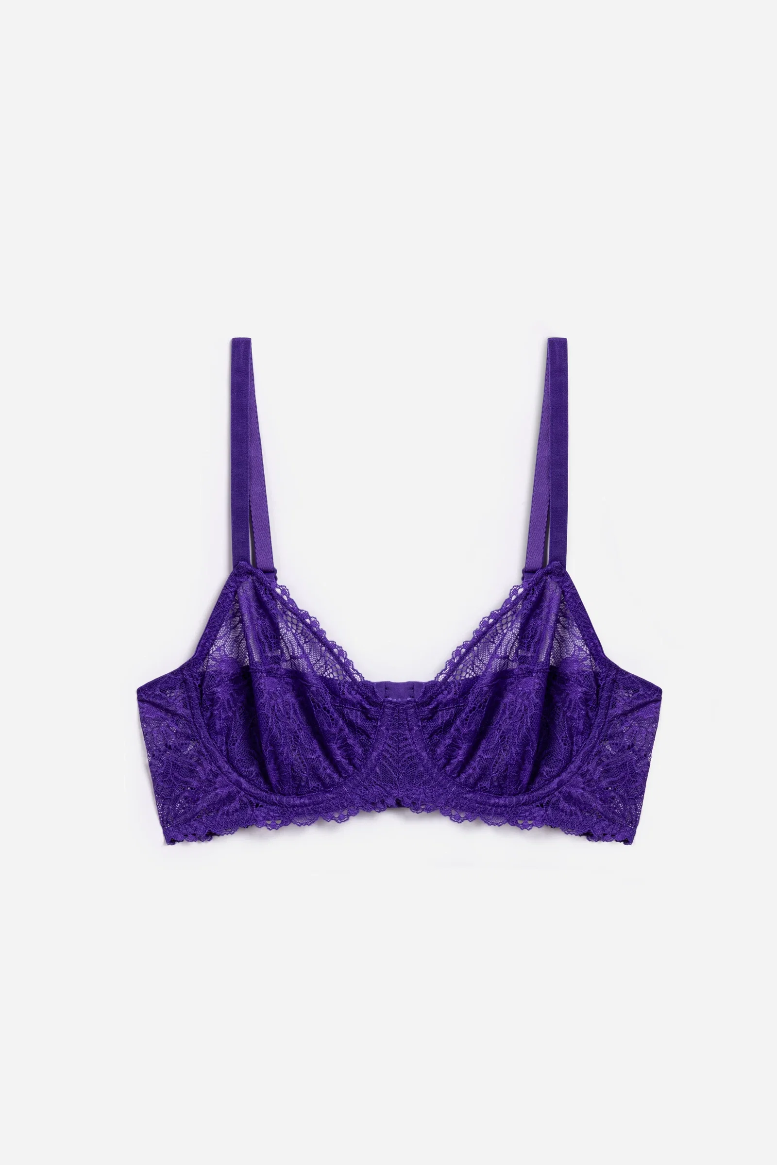 Image of Zinnia Underwire Full Cup Bra | Iris