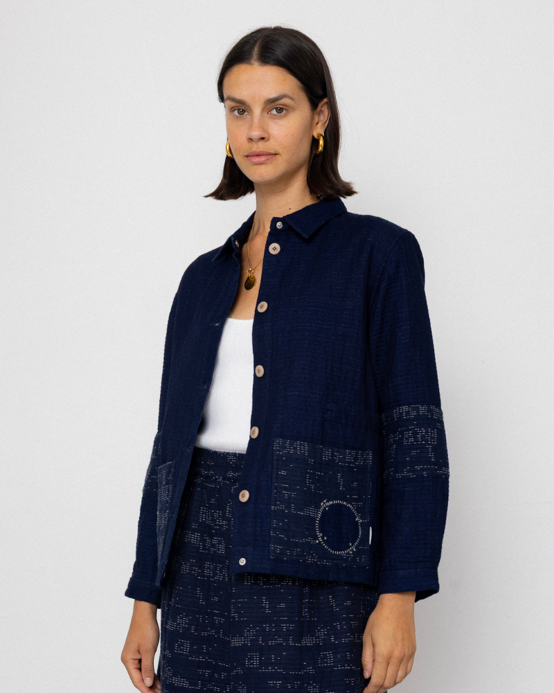 INDIGO STRAY FLOAT STITCH
