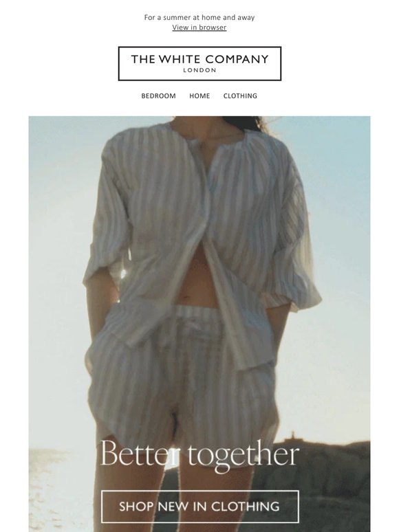 New in: arrivals to greet the sunshine