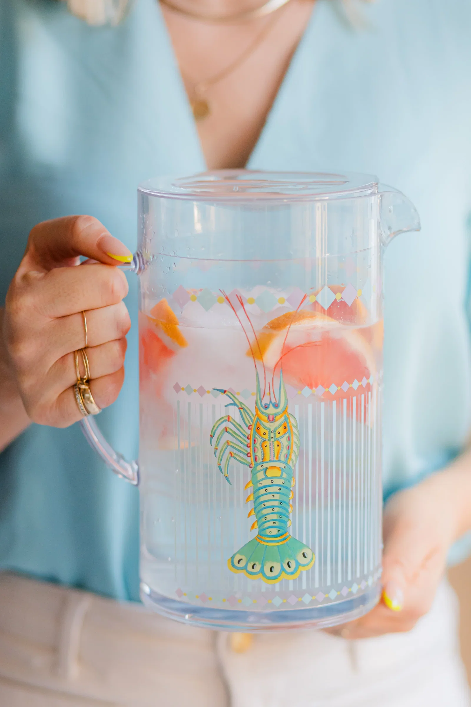 Image of Yvonne Ellen Crab Picnic Pitcher Jug
