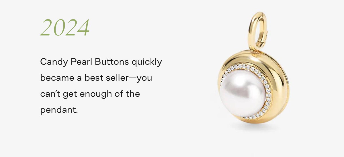 candy pearl buttons