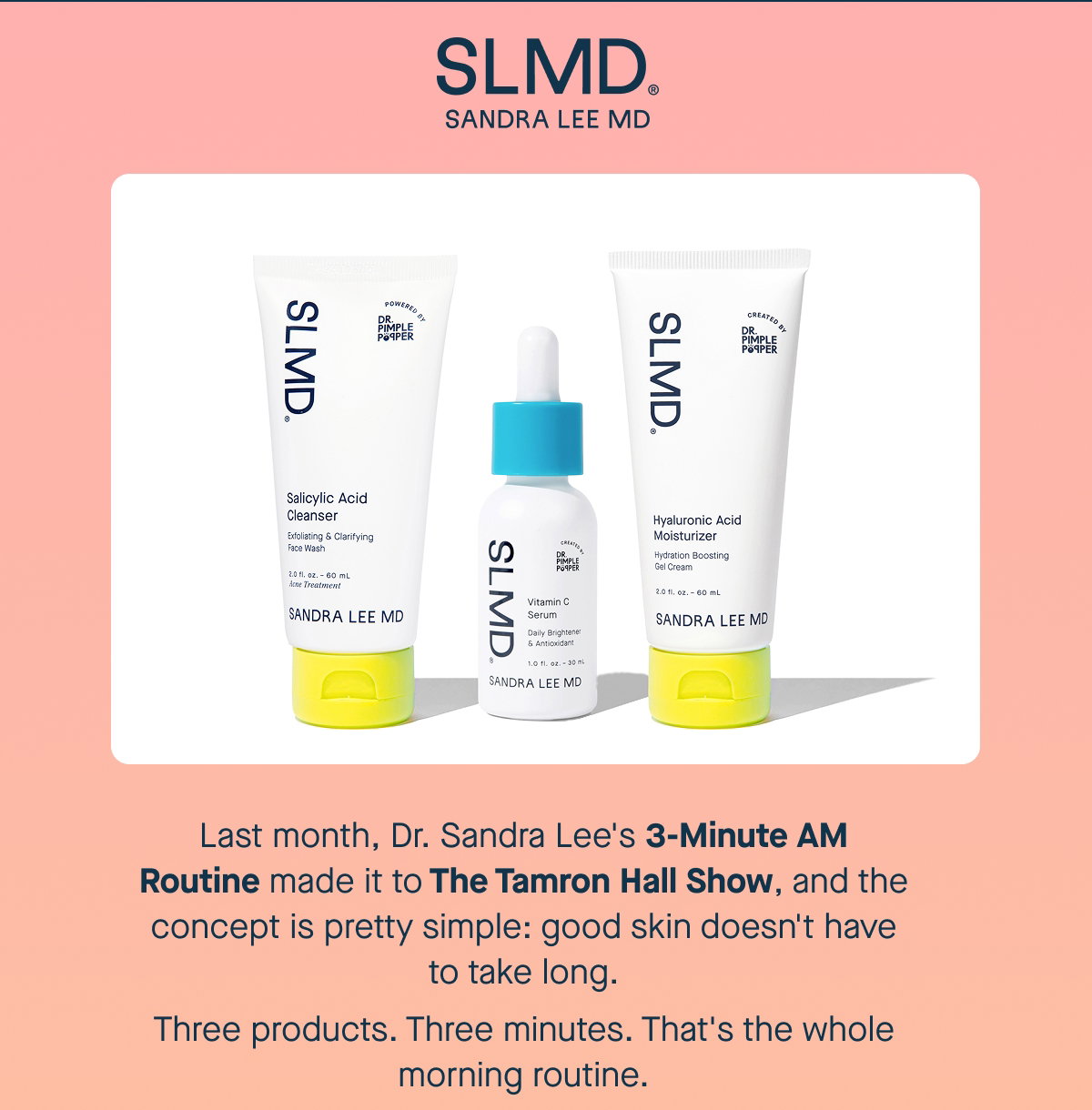 Shop: 3-Minute AM Routine
