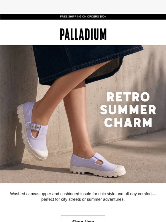 Step into Summer with Pampa Mary-Jane Washed