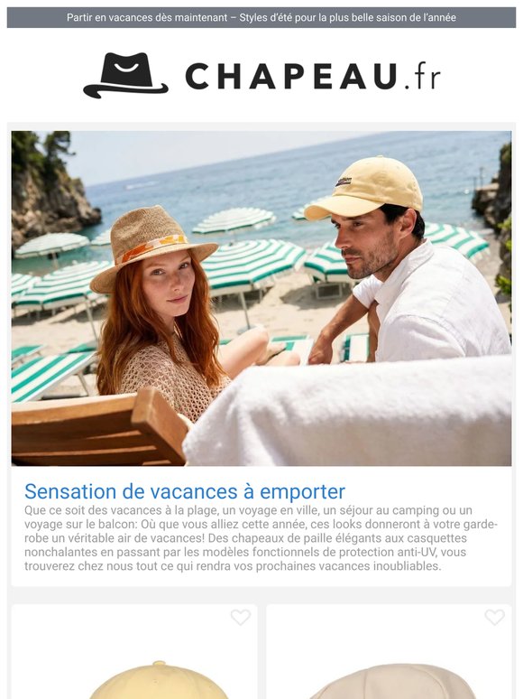 Sensation de vacances à emporter 🌴 Découvrir maintenant des styles estivaux