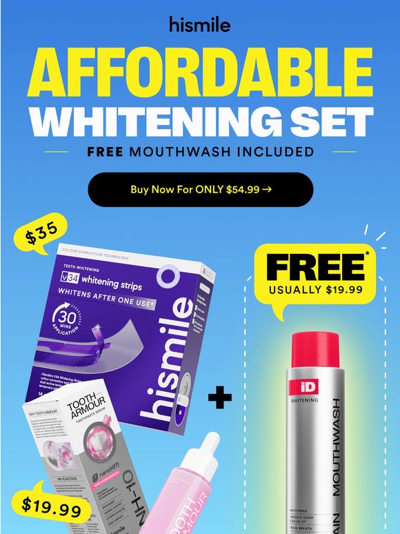 FREE Mouthwash In Our New Bundle 👀