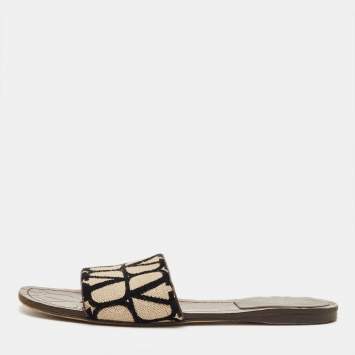 Beige/Black Iconographe Canvas