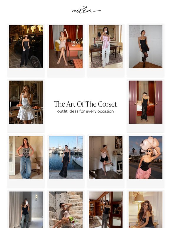 The corset trend is back