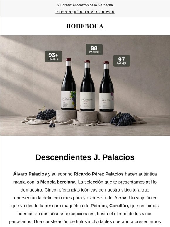 Descendientes de J. Palacios: la constelación estelar de la Mencía 🌠
