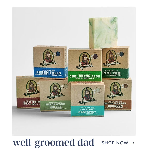 well-groomed dad