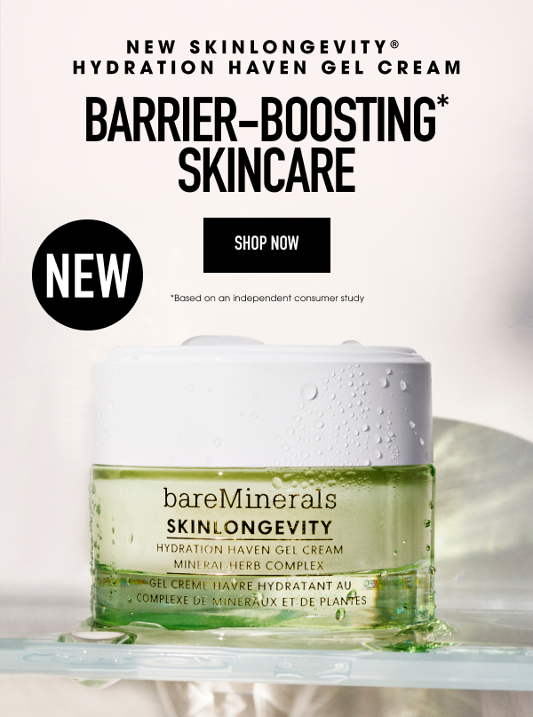 New skinlongevity hydration haven gel cream. Barrier boosting skincare