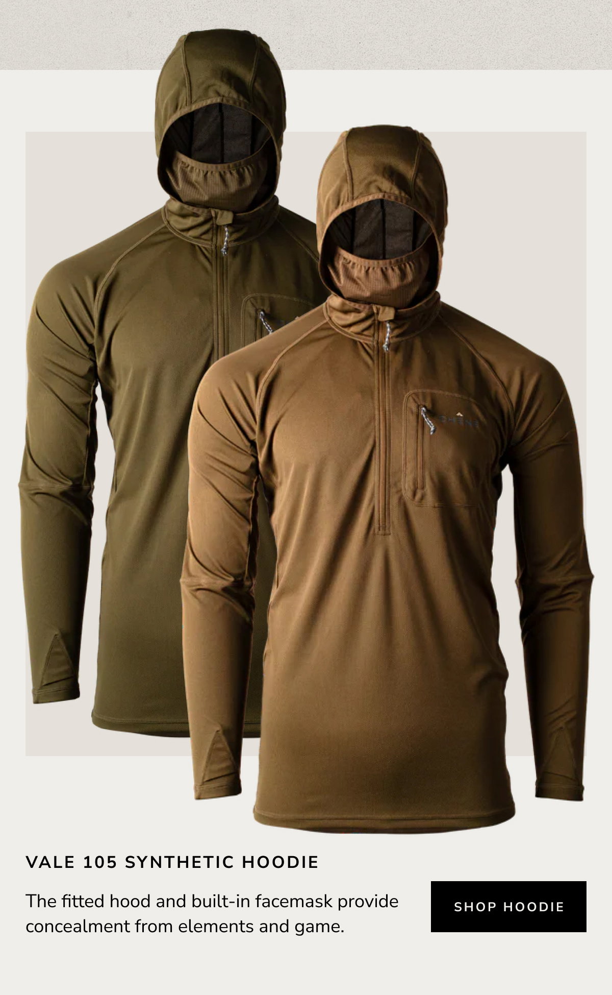 Shop Vale 105 Synthetic Hoodie