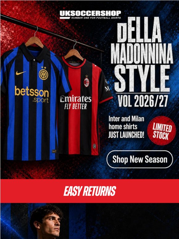 🔥 Inter & AC Milan 2026/27 kits are live