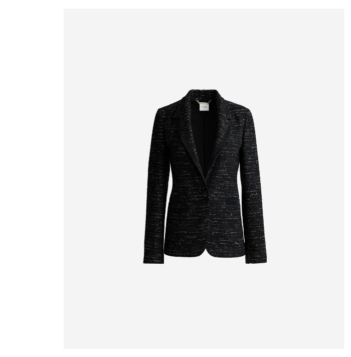 Elvie Jacket in Cannes Tweed