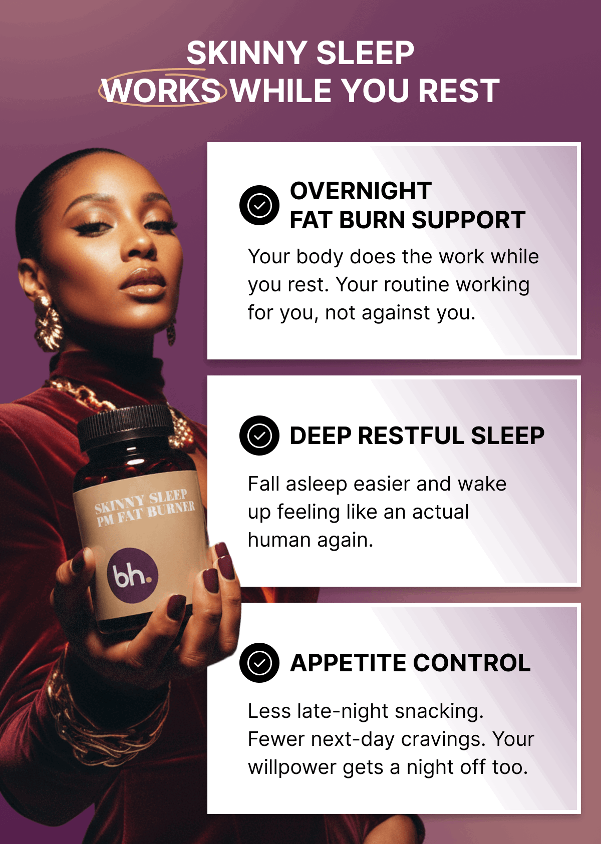 SKINNY SLEEP WORKS WHILE YOU REST