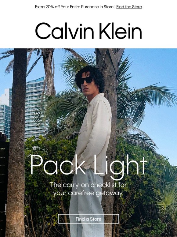 Everything to Pack for Your Getaway In Store