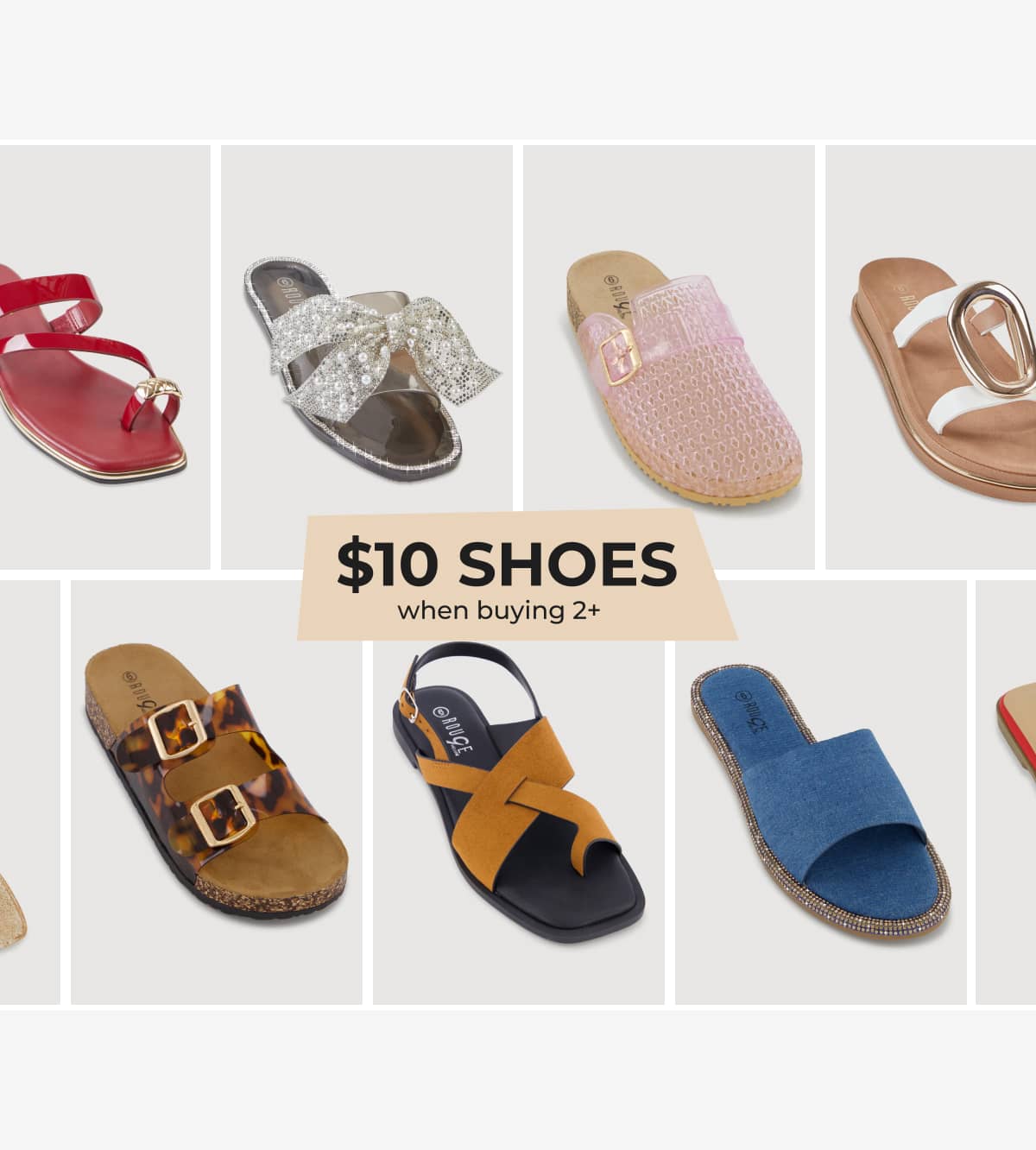 SHOP $10 SHOES WHEN BUYING 2+