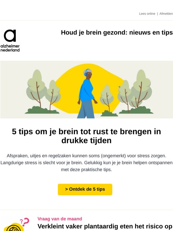 5 tips om je brein tot rust te brengen in drukke tijden