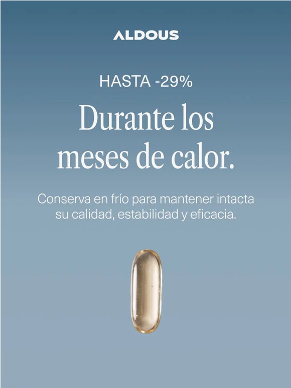 En su mejor versión. Hasta -29%