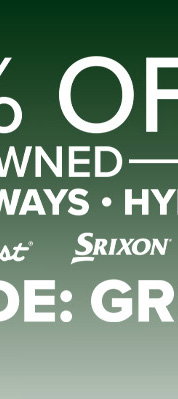 Up To 45% Off Preowned Drivers, Fairways & Hybrids From Top Brands Srixon With Code: GREEN