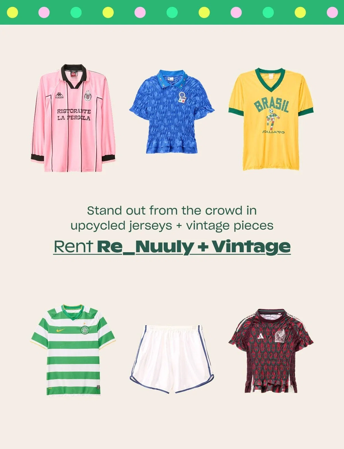 Rent Re_Nuuly and Vintage Jerseys.