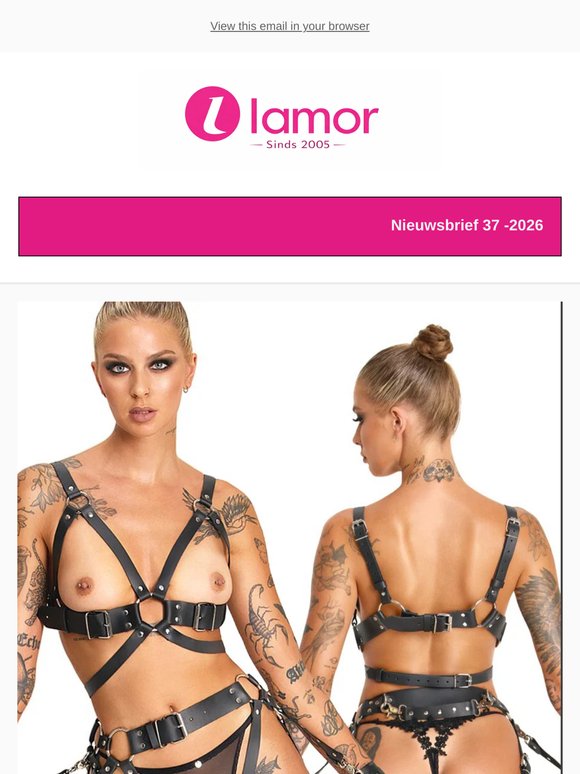 Nieuw 🔥 Spannende harnas sets & verleidelijke Demoniq styles