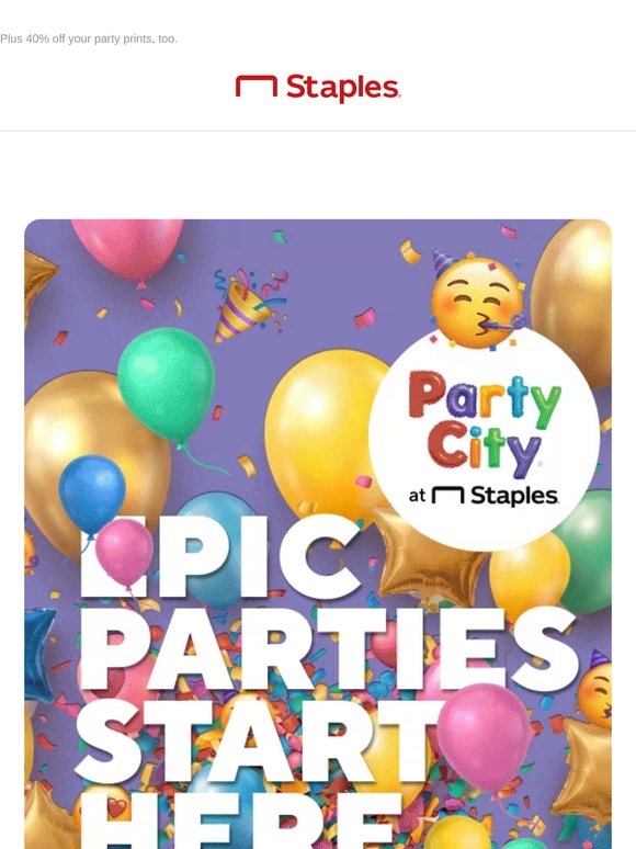 🥳 Party (planning) people — you’ll love these deals!