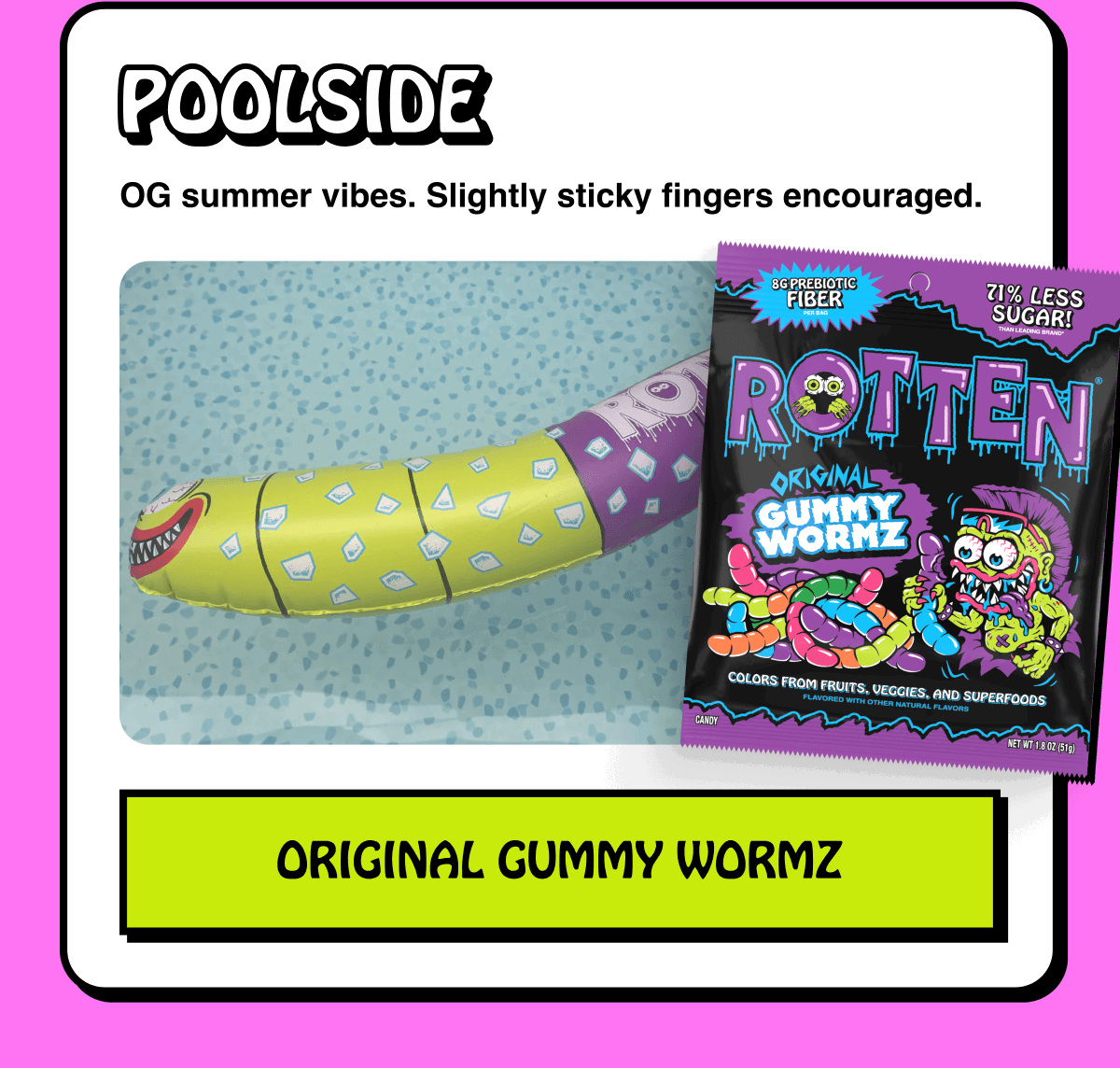 POOLSIDE | Original Gummy Wormz