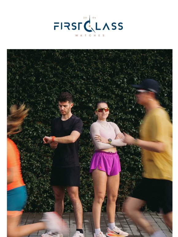 Summer Ready ☀️ Discover the SUUNTO RUN Lightweight AMOLED Running Smartwatch at First Class Watches.